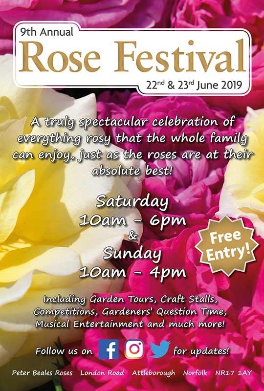 Peter Beales Rose Festival 2019