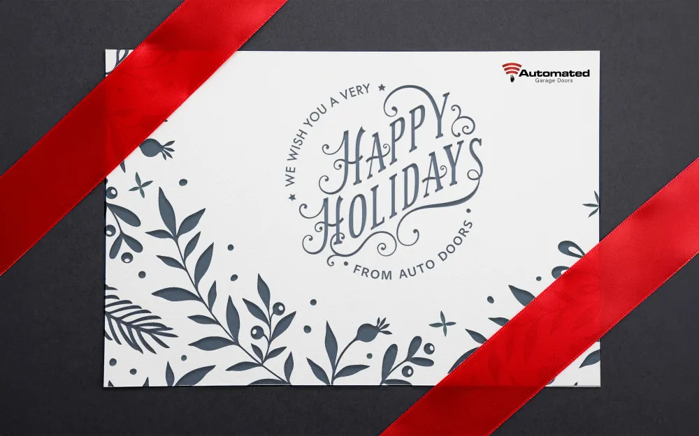 happy christmas from auto doors