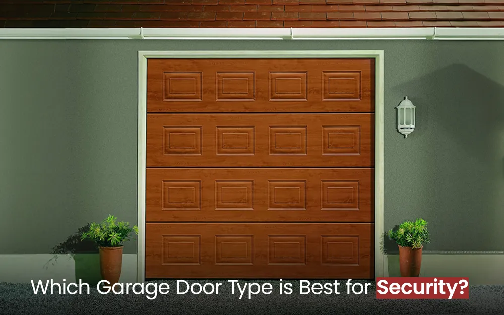 image of sectional garage door