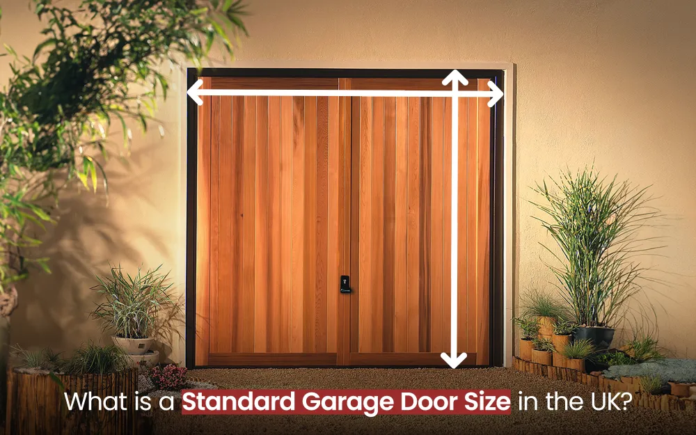 standard garage door size UK