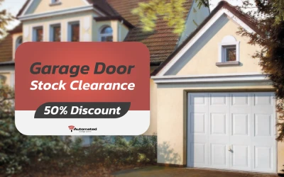 Garage Door Stock Clearance: 50% Discount!