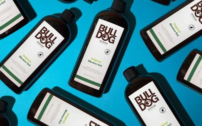 Bulldog Shower Gel Bottles - Now Made with 100% PCR