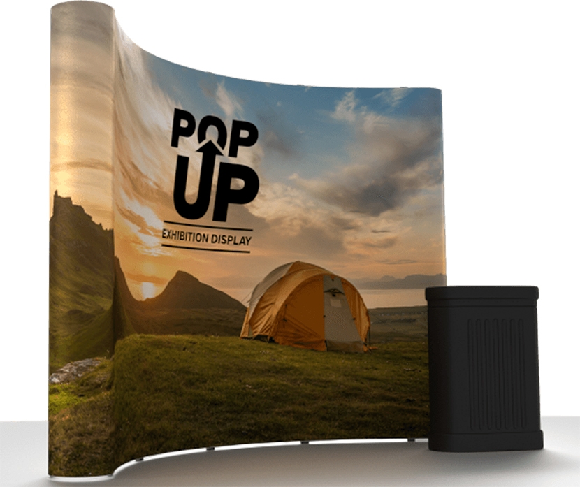 Pop up exhibition display