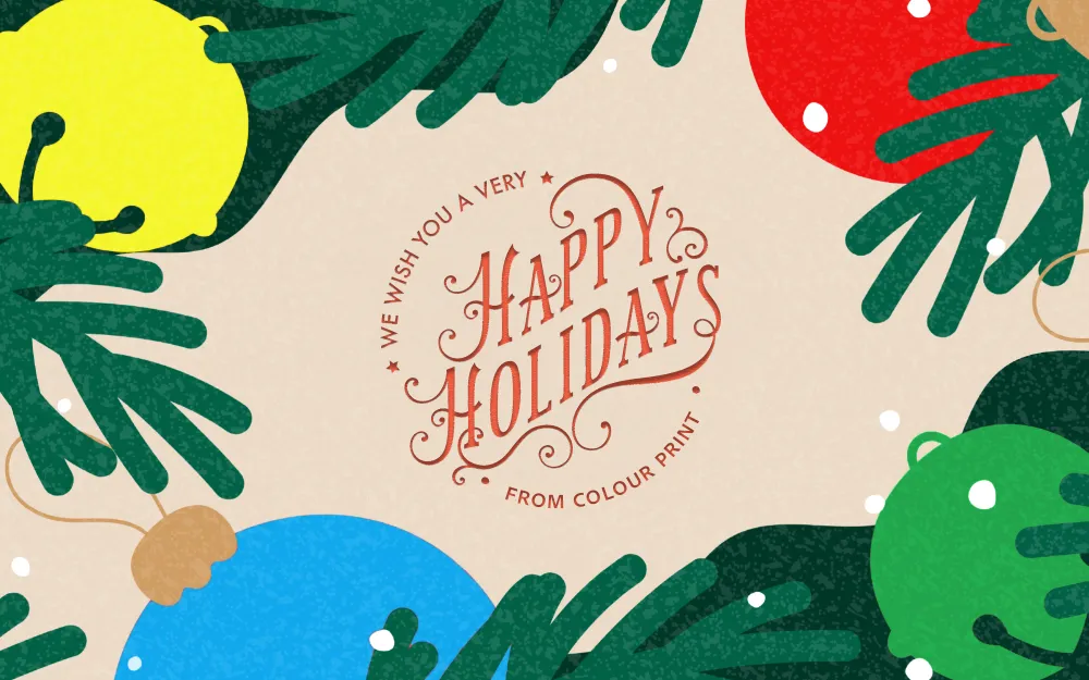 happy christmas from Colour Print