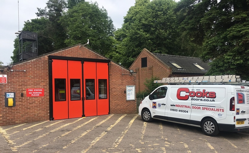 Installation at Clare Fire Station Suffolk
