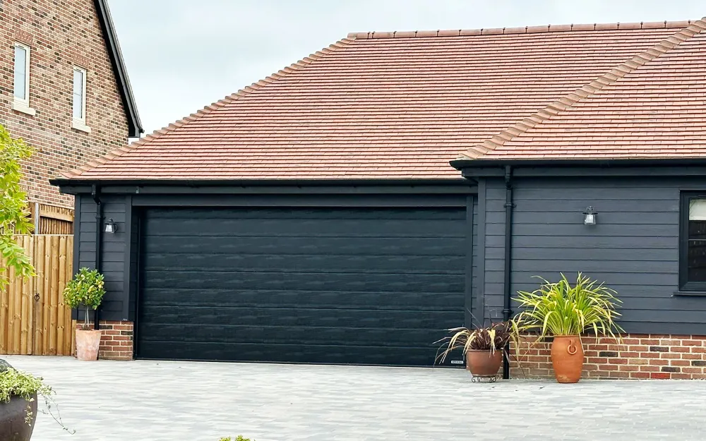 image of property with newly fitted garage door