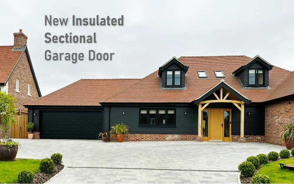 image of property with newly fitted garage door