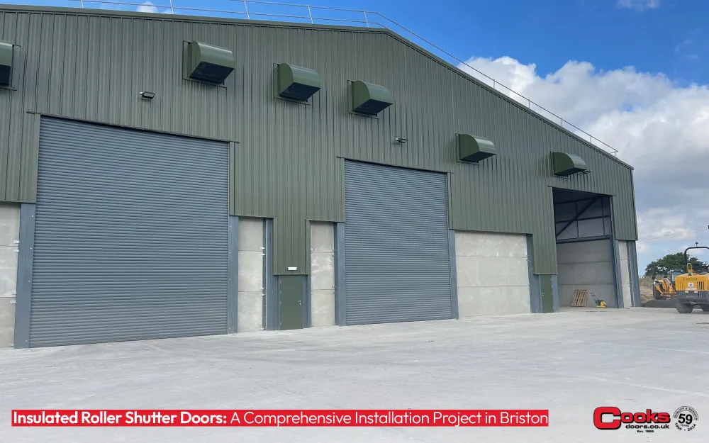 insulated roller shutter doors in Briston