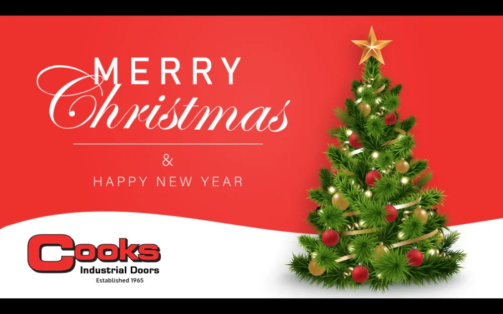 Merry Christmas from Cooks Industrial Doors