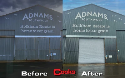 Before and After: Titan Industrial Door Installation in Egmere, Norfolk