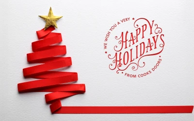 Deck the Doors with Boughs of Holly: Cooks Doors Festive Showroom Schedule