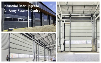 Army Reserve Centre in Derby Orders Industrial Door Upgrade