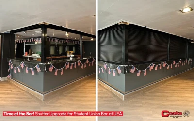 Time at the Bar! Shutter Upgrade for Student Union Bar at UEA