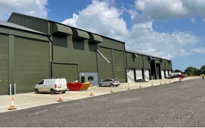 Nine Heavy Duty Titan Industrial Doors for Milton Keynes Facility