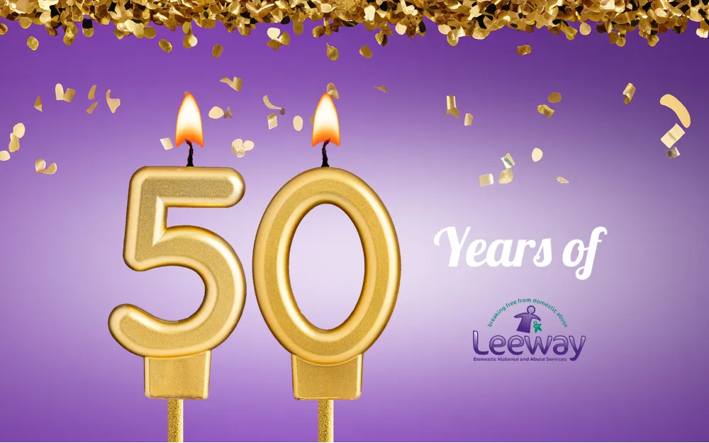 50 years of leeway with candles and confetti