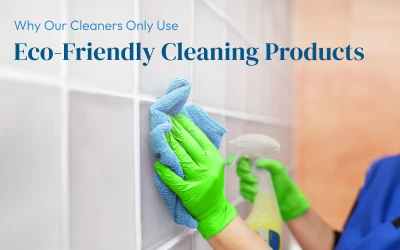 Why Our Cleaners Only Use Eco-Friendly Cleaning Products