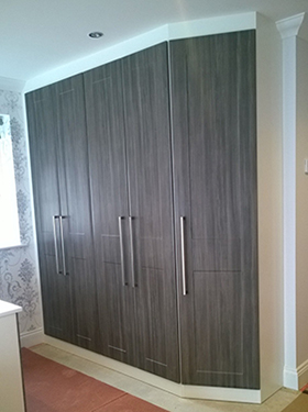 Hinged wardrobe produced in Brisbane style