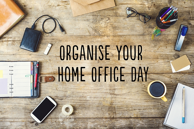 Organise Your Home Office Day: 3 Ways to Boost Your Productivity