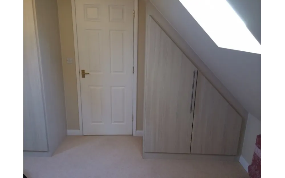 attic storage cupboard