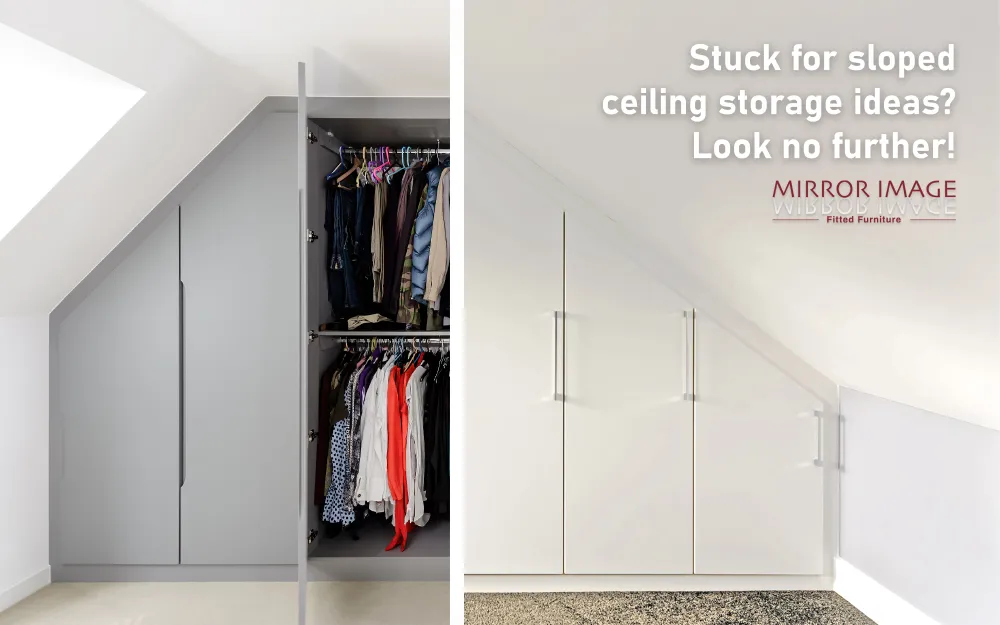 Stuck for sloped ceiling storage ideas? Look no further!