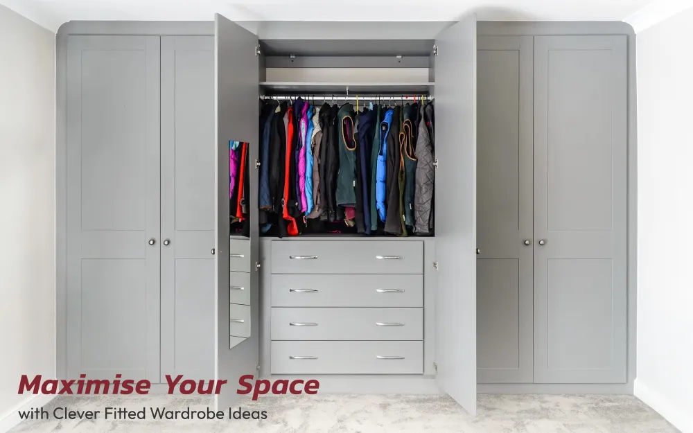 Maximise Your Space with Clever Fitted Wardrobe Ideas