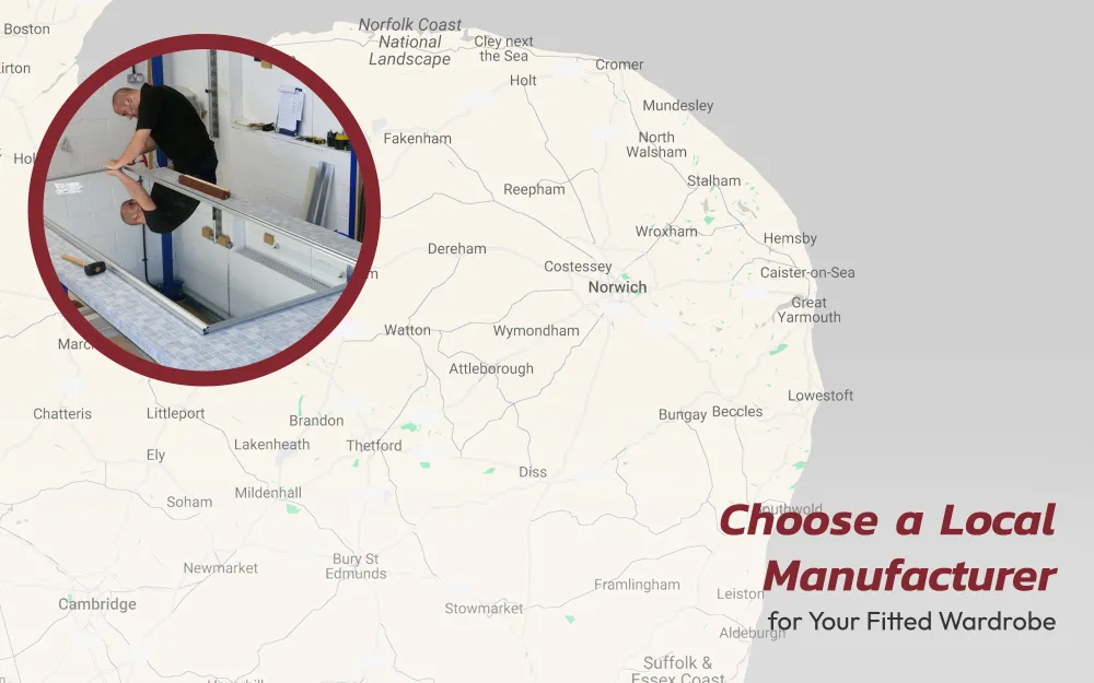 Choose a Local Furniture Manufacturer for Your Fitted Wardrobe