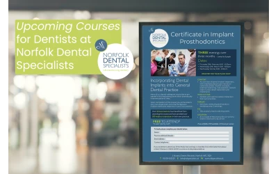 NDS poster that advertises upcoming courses