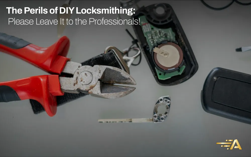 DIY auto locksmithing is a bad idea