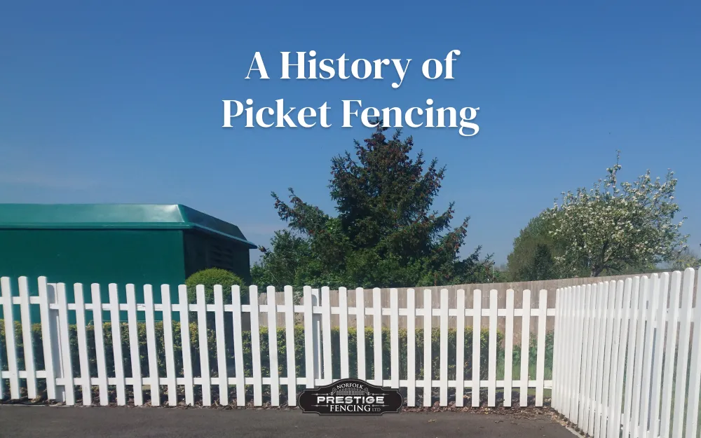 image of picket fencing