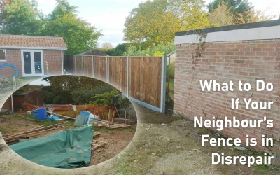 Boundary Dispute: What to Do If Your Neighbour’s Fence Is in Disrepair