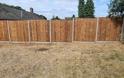Closeboard Fencing for Costessey Care Home