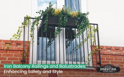 Iron Balcony Railings and Balustrades: Enhancing Safety and Style