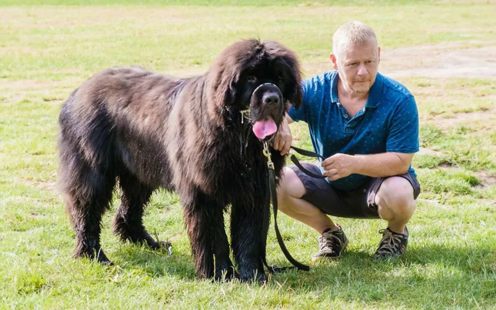 Neil and dog