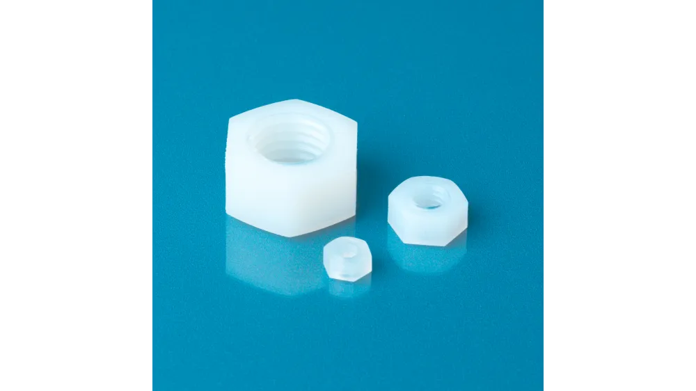 Nylon Hex Nuts - M2