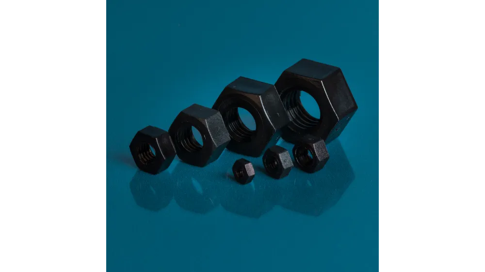 Nylon Hex Nuts - M3