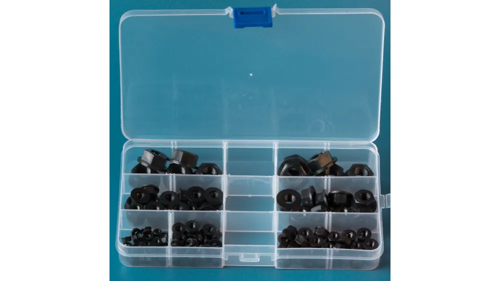 Nylon Combined Nuts - Assorted Kit