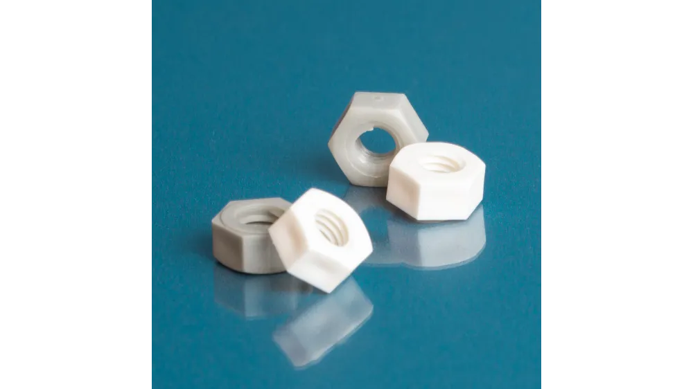 Polypropylene Hex Nuts - M6