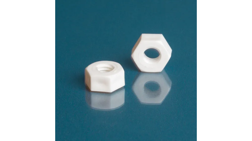 Polypropylene Hex Nuts - M6