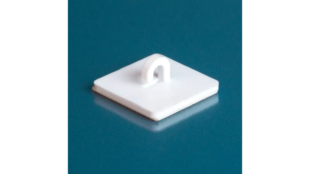 Stayput Polypropylene Hang-Hook with Adhesive Pad