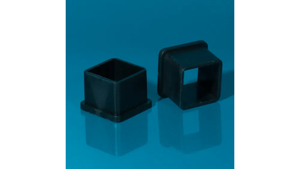 Nylon Furniture Tube Square Insert 30 x 30mm