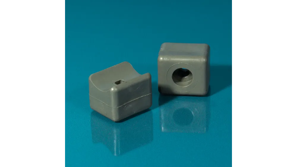 Nylon End Stopper - 21 x 18 x 21mm