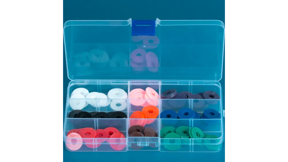 Nylon M6 Repair Washers - Multi Colour Kit