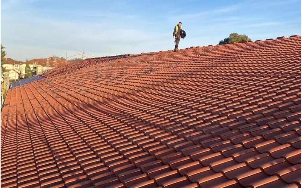 Completed Pantile roof at Hellesdon Community Centre