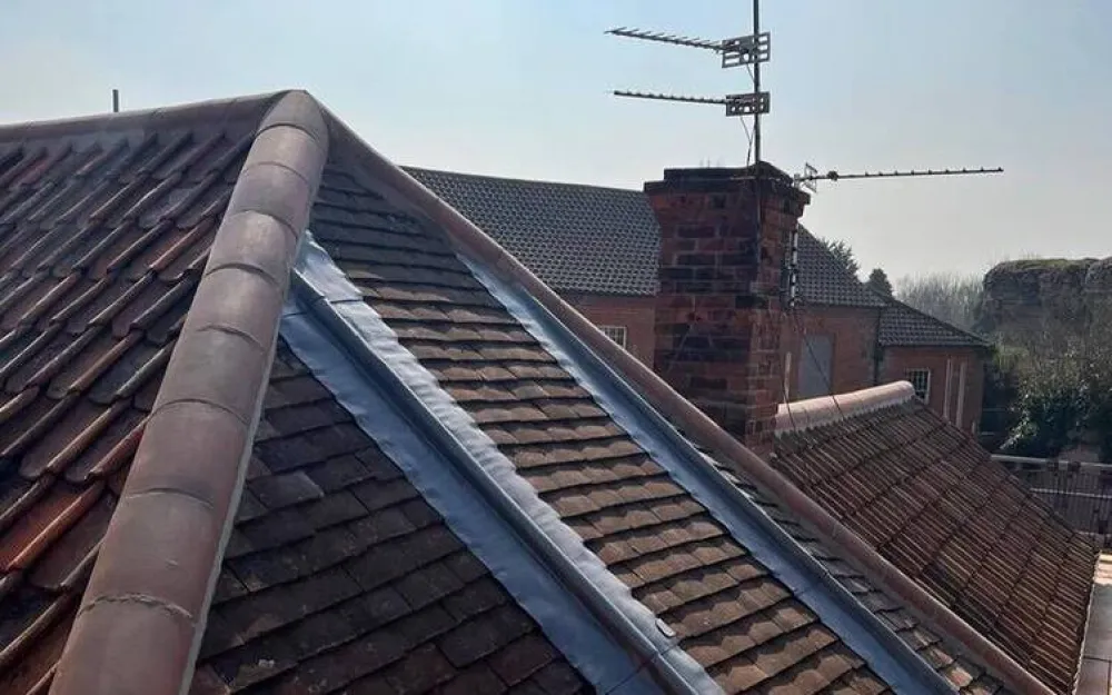 Completed roof installation at property in Bungay