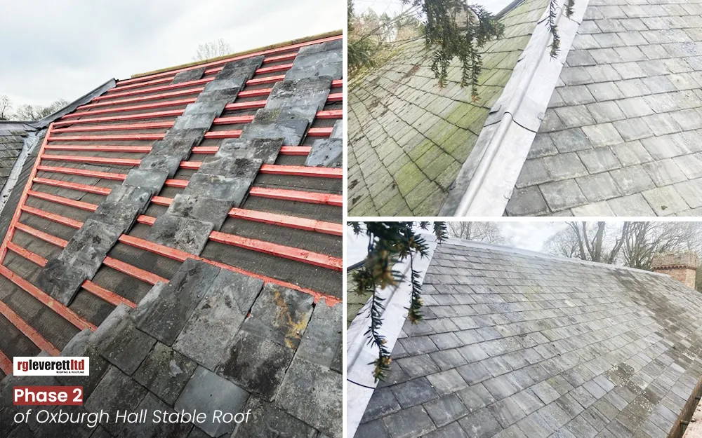 images of Oxburgh Hall Stable Roof