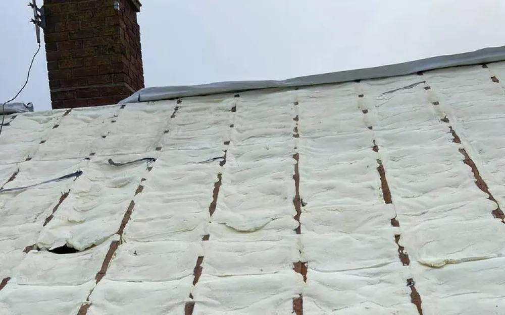 Insulation foam installed at property in Norwich