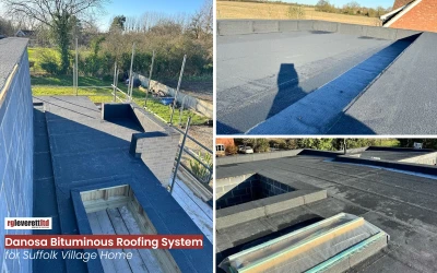 Danosa Bituminous Roofing System for Suffolk Village Home