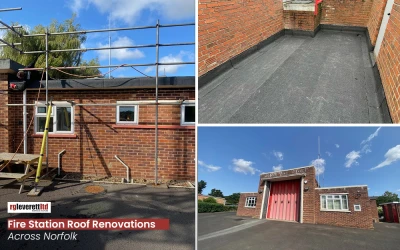 Fire Station Roof Renovations Across Norfolk