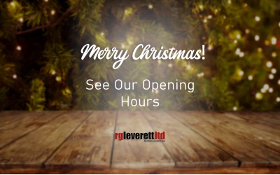 Merry Christmas from Everyone at RG Leverett!