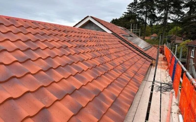 New Build Roof Installation in Blakeney With Overton Limited